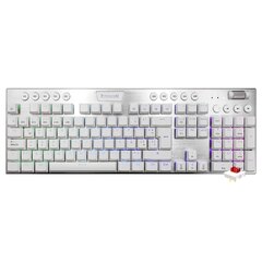 Teclado Gamer Redragon K618 Horus White switch Red