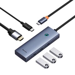 Hub Baseus UltraJoy Clarity 5 puertos 4K 30hz (A01428) B0005280181100