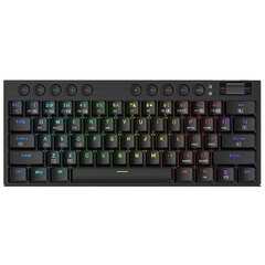 Teclado Gamer Redragon K632 mecanico Horus Mini Pro Rgb Negro Switch Red (Español)