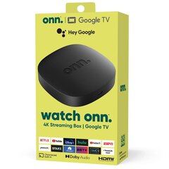 Onn Conversor Smart Google TV Android 4K UHD Chromecast 2Gb 8Gb