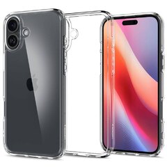 Funda Spigen Ultra Hybrid Iphone 16 Crystal Clear (ACS08197)
