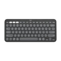 Teclado Logitech Bluetooth K380s Pebble Graphite (920-011783) Español
