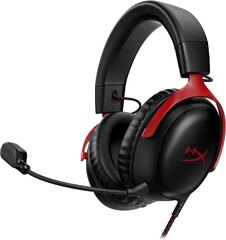 Auricular Gamer Hyperx Cloud III Negro + Rojo (727A9AA)