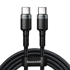 Cable Baseus Cafule Usb-C a Usb-C 100w 2M (A01255) Black/Gray