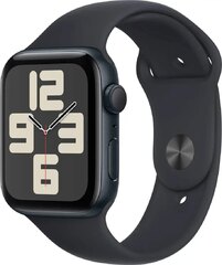 Apple Watch SE 2nd Gen 44mm Aluminum Case with Midnight Sport Band Midnight (MRE93LL/A)