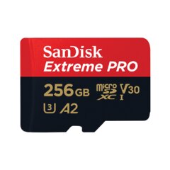 Micro SDHC Sandisk clase 10 Extreme Pro 256GB (200mbs) SDSQXCD-256G-GN6MA