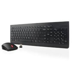 Teclado + Mouse Lenovo 510 Wireles Negro