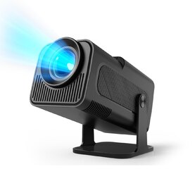 Mini Proyector 4K HY320 12000lm Negro Wifi BT 220V