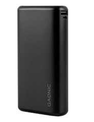 Power Bank Gadnic Cargador Portatil K25 25000 mAh Carga Rápida 2 USB
