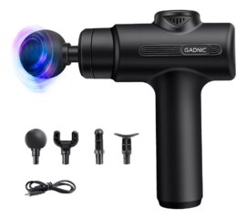 Pistola Masajeadora Gadnic Msj172 Recargable 6 Niveles Silencioso