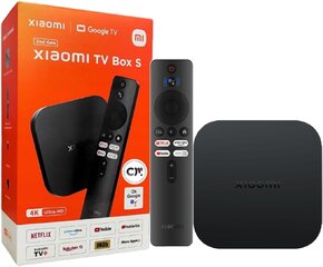Xiaomi Mi Tv Box S 4K Ultra HD 2nd Gen (MDZ-28-AA) 2025
