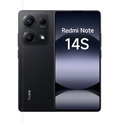 Xiaomi Redmi Note 14S 256gb/8gb Lte 4G Midnight Black (2025) Global