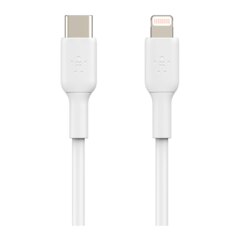 Cable Belkin USB-C a Lightning BOOST CHARGE (1 metro, blanco)  CAA003BT1MWH-1