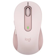 Mouse Logitech Bluetooth M650 Medium Rosa (910-006251)