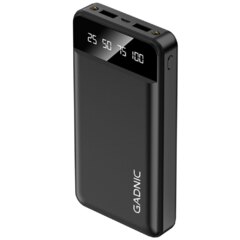 Power Bank Gadnic Cargador Portatil k43 200000 mAh Carga con display (BC00043N)