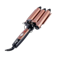 Buclera De Pelo Gadnic B3000 Rizador 3 Tubos 150W  (BUCLE001)
