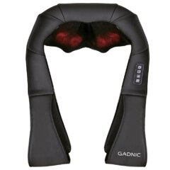Masajeador Gadnic Ombu Cervical y Lumbar Shiatsu Terapia de Calor (MASAJ03N)