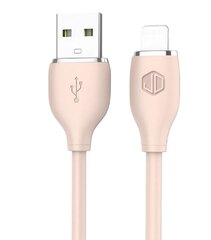 Cable De Datos Jd D-23 Usb A a Lightning 2.4a Carga Rapida Rosa (2mts)