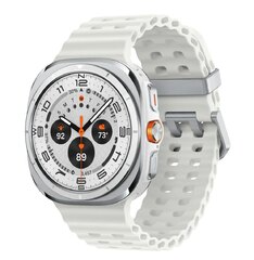 Smartwatch Samsung Watch Ultra LTE SM-L705F 47mm Titanium Silver Case with White Band