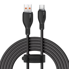 Cable Baseus Pudding Series Usb-A a Usb-C 100w 1.2M Black (A01939)
