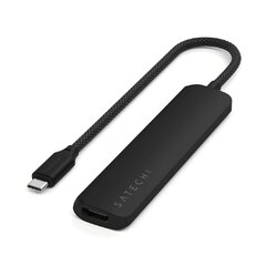 Hub Satechi Usb-c Slim 6 en 1 (A01993) Black