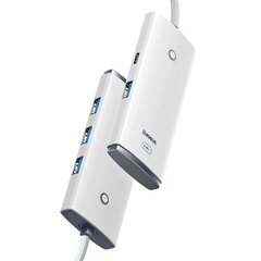 Hub Baseus Lite 4 puertos 1 metro (White) A01659