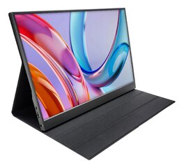 Monitor Portátil Gadnic 156 con Funda Soporte Full HD (PORTMO05)