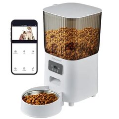 Comedero Automatico Gadnic Para Mascotas 5 litros Con Camara y Aplicación Bowl Acero Inoxidable