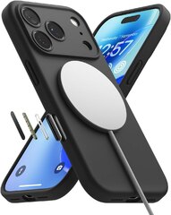 Funda Ringke Silicone Magnetic iPhone 17 Pro Black