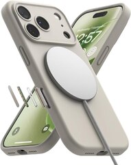 Funda Ringke Silicone Magnetic iPhone 17 Pro Stone