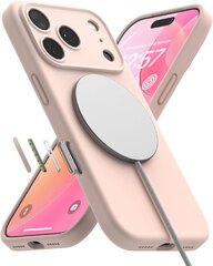 Funda Ringke Silicone Magnetic iPhone 17 Pro Max Pink Sand