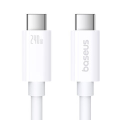 Cable Baseus USB-C a USB-C MVP III (White) 8K a 60hz 240w (A02025) P10365200211-05