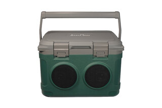 Conservadora Hielera Ice Pro Cooler Box Music 21 litros Green con Parlante Bluetooth + Radio FM
