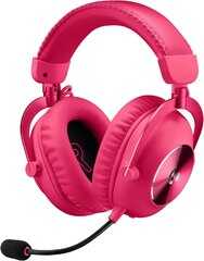 Auricular Logitech Gamer Inalambricos G PRO X 2 Lightspeed Magenta (981-001274)