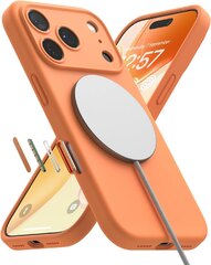 Funda Ringke Silicone Magnetic iPhone 17 Pro Tangerine