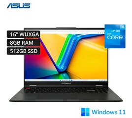 Ultrabook Asus VivoBook S Flip 2 en 1 TP3604VA-WS51T Midnight Black Touchscreen (90NB1051-M00710)