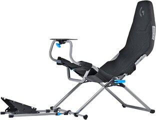 Simulador de carreras Playseat Challenge X Logitech Black (A02027) G.00248 Plegable