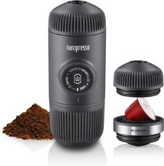 Cafetera Wawaco manual portátil Nanopresso + adaptador p/cápsulas NS (A02745) WNG