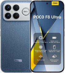 Xiaomi Poco F8 Ultra 256gb/12gb Denin Blue 5G (2025)