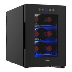 Cava De Vinos Ziyen Capacidad 6 Botellas Refrigeración Iluminación Interior LED (CAVA0007)