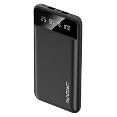 Power Bank Gadnic K42 Cargador Portatil Carga Rapida 10000 mAh (BC00042N) Display Led