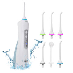 Irrigador Bucal Gadnic 100psi 200ml 3 Velocidades Inalámbrico 6 Boquillas (WATER001)