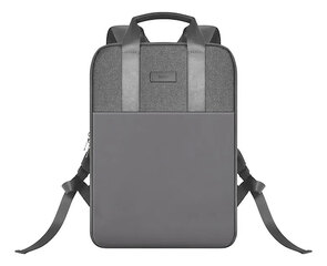 Mochila Wiwu Minimalist para notebooks 15.6 estilo Morral Gris